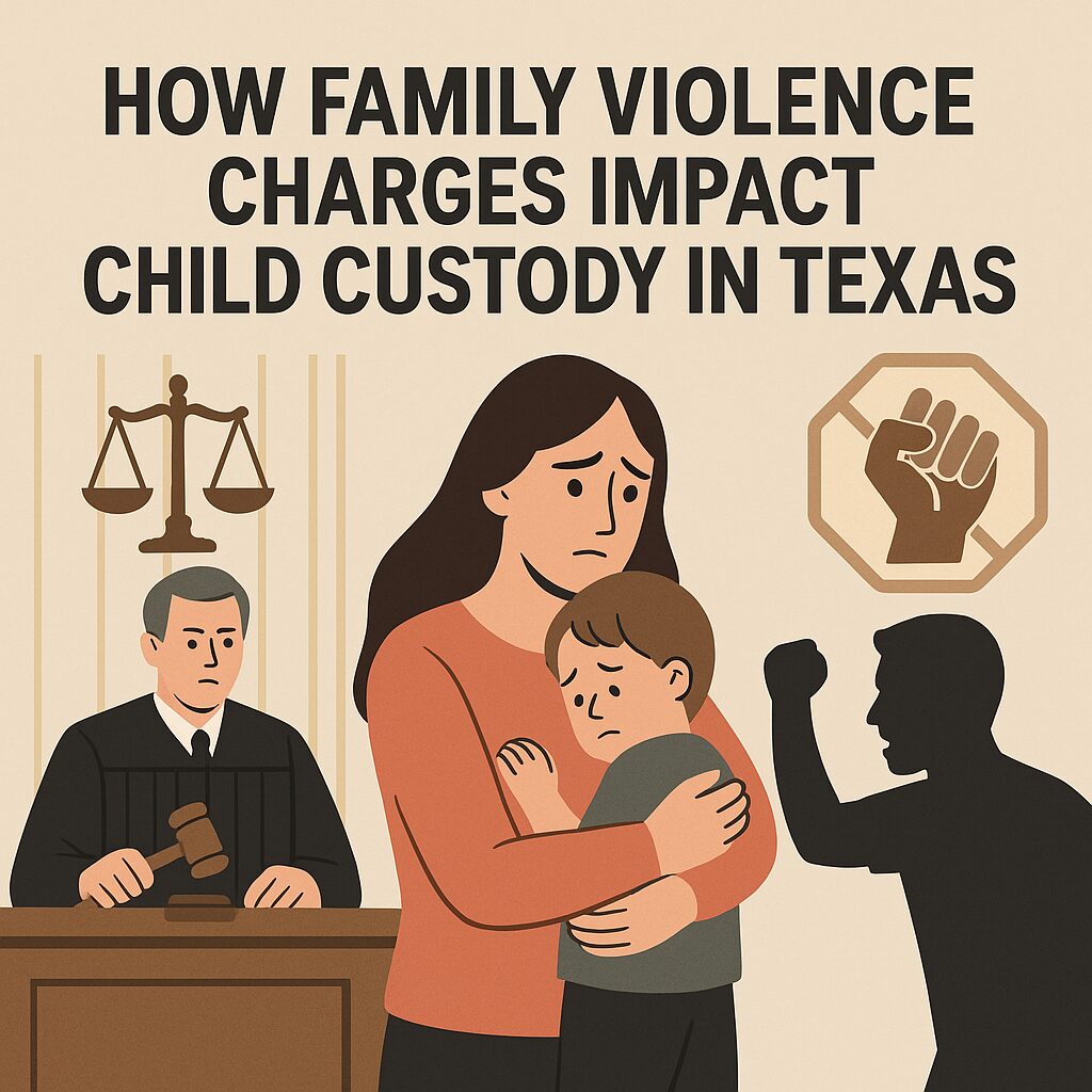 How Family Violence Charges Impact Child Custody in Texas