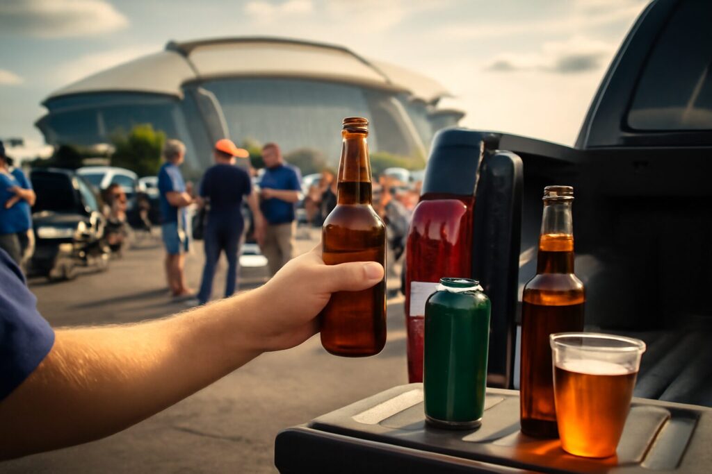 Open Container at a DFW Tailgate When It Crosses the Line Into a Texas DWI